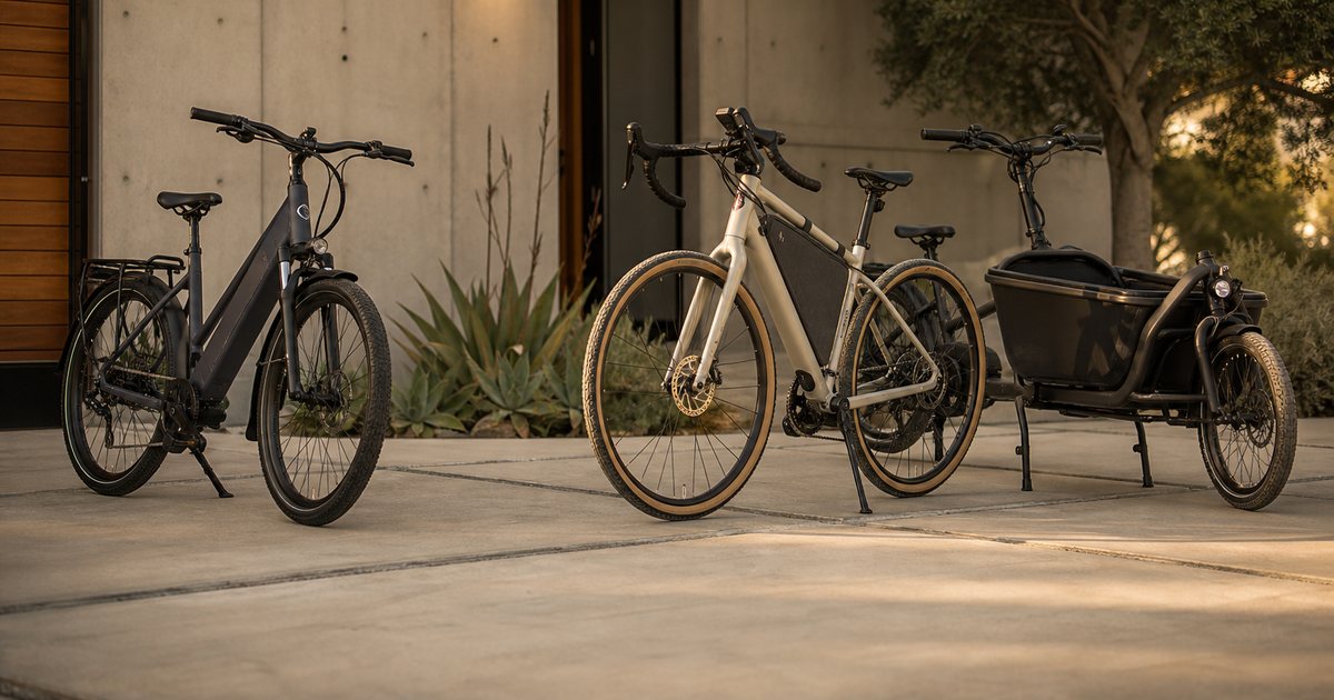 How do you choose between a city, gravel, or cargo electric bike?
