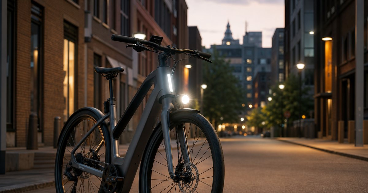What safety, brakes, and lighting features define a truly premium electric bike?